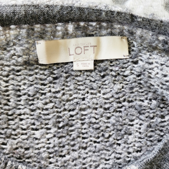 LOFT sweater, grey, small - Picture 5 of 6